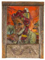 Irma Stern, The Smoker, oil on canvas