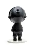 Frank (Francois) van Reenen, Rain Taster, bronze on a quartz base