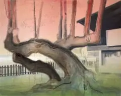 Lisa Brice, Ten Years Gone-Gr, ink on linen