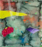 Mongezi Ncaphayi, The Journey is the Destination I, mixed media on paper