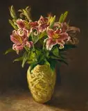 Walter Meyer, Tiger Lilies in a Vase