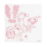 Senzeni Marasela, Untitled III, embroidery on a napkin