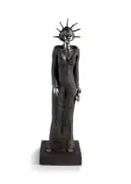 Angus Taylor, Liberty Leaving, aluminium and cement fondu