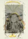 Marlene Dumas, Praying, screenprint and lithograph on paper