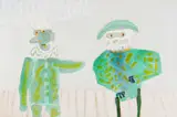 Robert Hodgins, A Bum Gig in the Sticks, oil on canvas