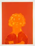 Robert Hodgins, American Beauty, lithograph on paper