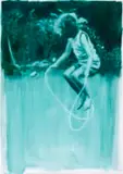 Ruby Swinney, The Escapist, 2020, oil on tracing paper