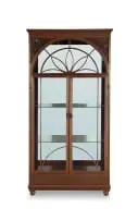 Dylan Lewis, Bronzed steel and lacquered display cabinet with Loerie relief, bronzed steel, glass and wood