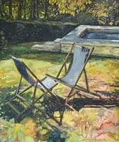 Dané Erwee, Transat, oil on canvas