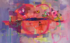 Kilmany-Jo Liversage, Shuga632, mixed media on canvas