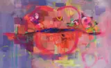 Kilmany-Jo Liversage, Shuga632, mixed media on canvas