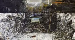 Jacobus Kloppers, Settling 2, oil on canvas