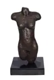 Hugh Frost, Female Torso, 2008, bronze on a granite base