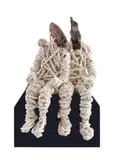 Nkhensani Rihlampfu, You're Not Alone, 2022, calico rope and wood