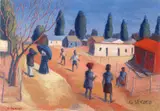 Gerard Sekoto, Children at Play, Eastwood, Pretoria