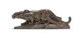 Dylan Lewis, Stalking Leopard Maquette II (S120), 1999, bronze with a brown patina