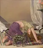 Neil Rodger, Girl and Cat I