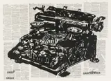Undo, Unsay by William Kentridge, 2012, lithograph and collage on paper, sold Nov 2023