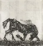William Kentridge, Triumph of Bacchus, twenty lift ground aquatint etchings printed on 100% hemp Phumani handmade paper, each etching mounted on raw cotton cloth