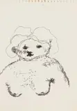 Robert Hodgins, Untitled (Nude), pen on paper