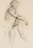 Jean Welz, Seated Woman
