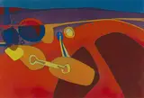 Fred Schimmel, Bay, colour screenprint on paper