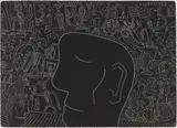 Norman Catherine, Sleepwalk, single colour lithograph on paper