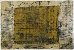 Hessian by Hannes Harrs, colour screenprint on paper, offered Oct 2023