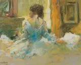 Alexander Rose-Innes, Ballerina, pastel on paper