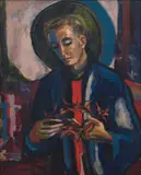 Maud Sumner, Saint John, oil on canvas laid down on board