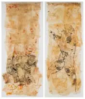 Andrew Verster, Abstract Figure I; Abstract Figure II, two, mixed media