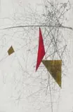 Hannes Harrs, Abstract with Triangles, colour etching on paper