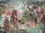 Cecil Higgs, Marine Life, oil on canvas