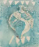 Dirk Meerkotter, Broken Vase, monoprint on paper