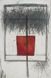 Hannes Harrs, Red Square, colour etching on paper