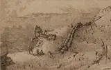 Willem Hermanus Coetzer, Blyde voor Uitsig, etching on paper