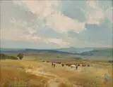 Christopher Tugwell, Landscape with Cattle
