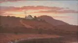 Jan Ernst Abraham Volschenk, The House on the Hill (Sunset)