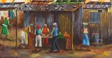 Velaphi (George) Mzimba, African Market Scene