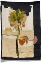 Tree Form by Judith Mason, mohair and polycotton tapestry, sold Oct 2023