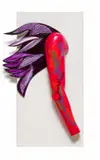 Winged Arms I by Andrew Verster, found objects and oil on canvas board, offered Oct 2023