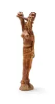 Cyprian Shilakoe, Music Heals, carved wood