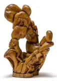 Brother Andrew Mudyiwa, The Baboon Hunt, carved wood