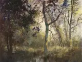 Edward Seago, The End of the Garden-Summer Morning