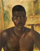 Belgian School, Portrait of a Man, oil on canvas laid down on board