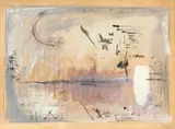 Bram Bogart, Untitled No 29, gouache and pencil on paper