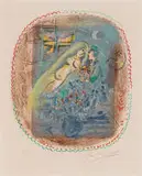 Marc Chagall, Dedication (Mourlot 557), 1968, colour lithograph on paper