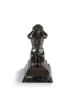 Albert Toft, Hager, 1900, bronze on a marble base