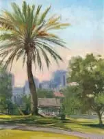 Alice Toich, Dewaal at Dusk, oil on Italian canvas