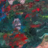 Jessica Webster, Crystal Chambers No. 2, mixed media on canvas